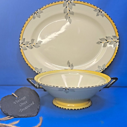 Art deco burleigh ware - ware, bouquet