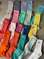 Nike color crew socks