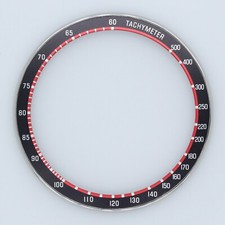 Seiko UFO 6138-0010 6138-0011 6138-0012 Yachtsman Bezel Black Red Insert Tachyme