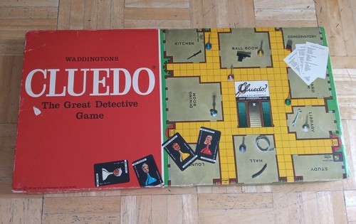 Vintage cluedo spares - spares, murder