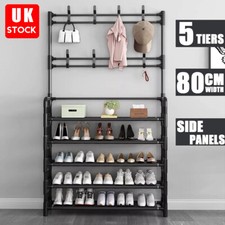 Hallway Coat Rack Shoe Storage