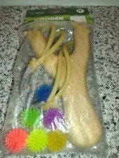 Wooden slingshot diamond - wooden,