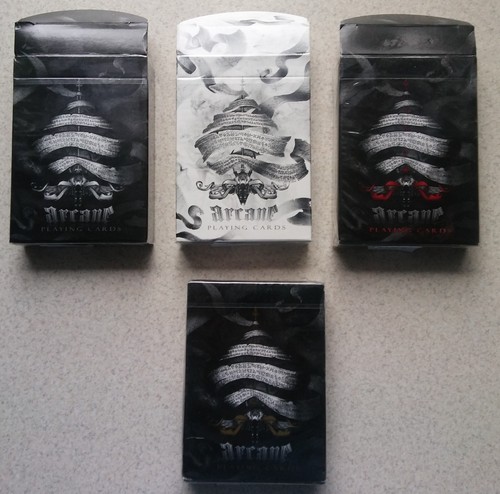 Arcane black white red - black,,