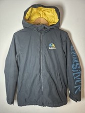 QUIKSILVER DRYFLIGHT Size L(12) Boys Powder Skirt Insulated Snowboard Jacket 
