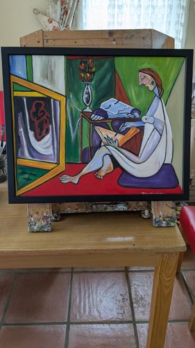 Picasso oil painting repro - painting,