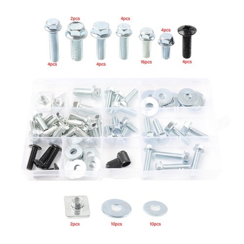 60pc body bolt kit - kit, fastener