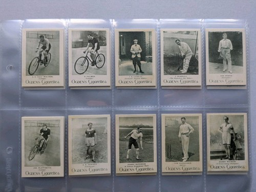 Cigarette cards ogden - cigarette,