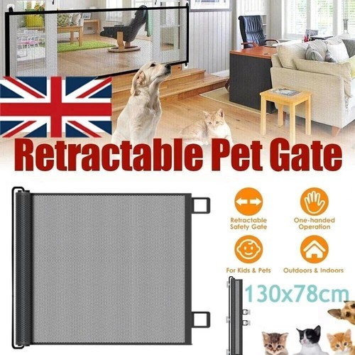 Retractable pet dog - pet, gate