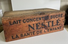 Vintage French Nestle Wooden