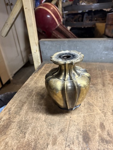 Antique repurpose oil table - repurpose,