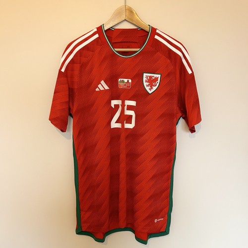 Match worn wales football - match,