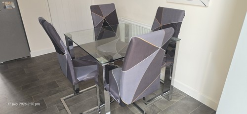 Table and chairs - and, 4