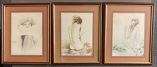 GROUP OF 3 X FRAMED VINTAGE