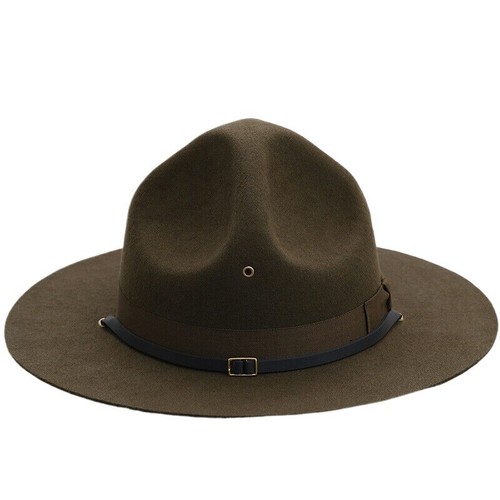Men 100 wool sergeant hat - men's,
