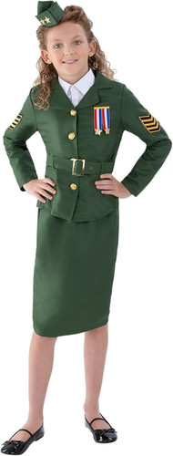Ww2 army girl - ww2, costume,
