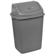 60L Plastic Grey Swing Bin for