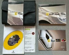 Renault Scenic Owners Handbook/Manual & Wallet 03-06