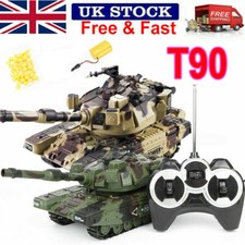 M1A2 T90 RC Tank 2.4G BB Fire