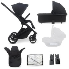 My Babiie MB500 2-in-1 Pushchair & Carrycot - Obsidian Black