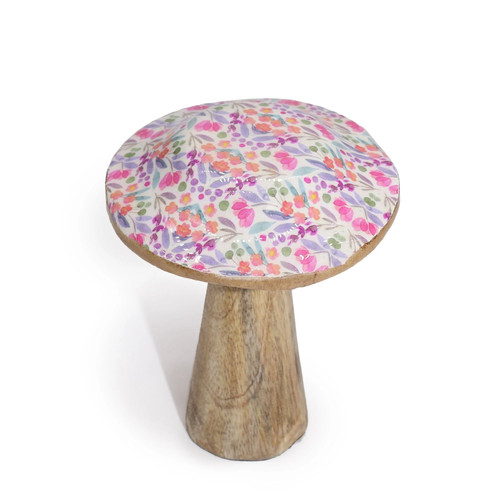 Small wooden mushroom - small,