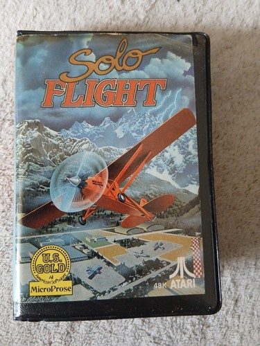 Solo flight atari - flight, cassette