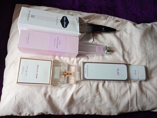 Empty givenchy bottles - empty, and