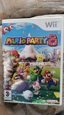 wii game mario party 8 with manual
