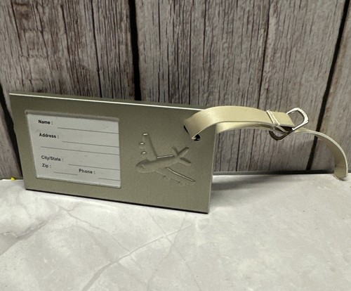 Travel aluminium chrome plane - travel,