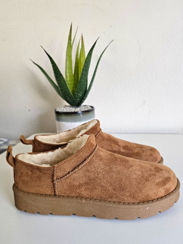 Cozy women brown faux suede - cozy, women's