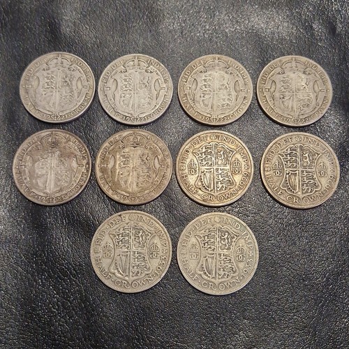 10x george silver half - george,