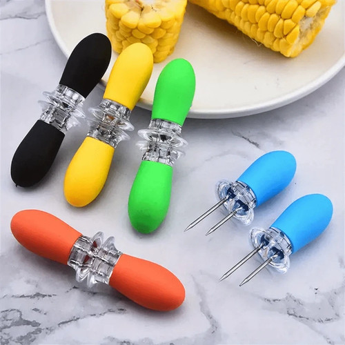 2pcs stainless steel corn - 2pcs,
