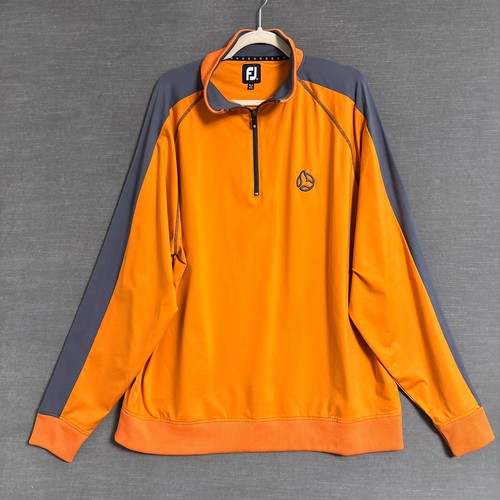 Footjoy pullover orange - footjoy,