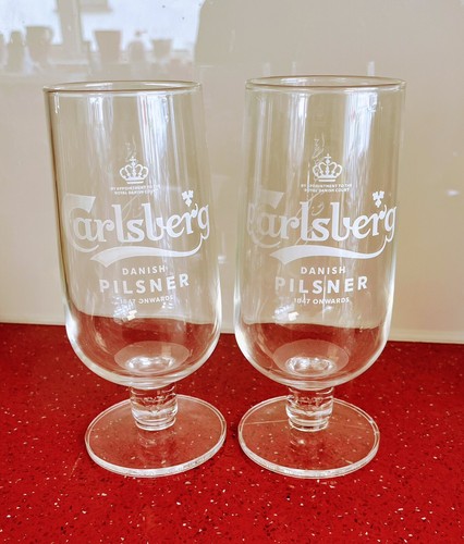 Carlsberg pint glass - carlsberg,