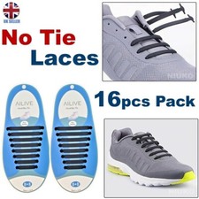 Shoe Laces Silicone Elastic No