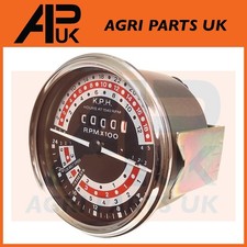 Tachometer Rev Gauge KPH for Massey Ferguson 165 168 178 185 Multi-Power Tractor