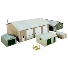 Walthers Cornerstone 933-4122 Vehicle Maintenance Facility Kit HO Gauge