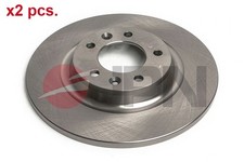 X2 PCS REAR BRAKE DISC ROTOS