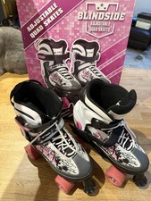 Blindside Adjustable Quad Roller Skates UK Size 4-7, EUR 37-40
