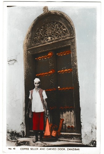 Vintage zanzibar postcard - vintage,