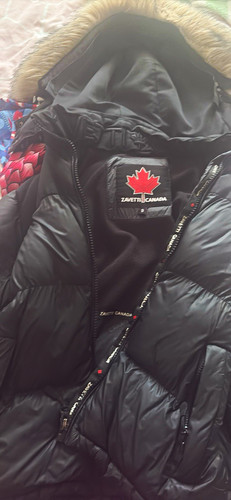 Zavetti canada black puffer - zavetti,