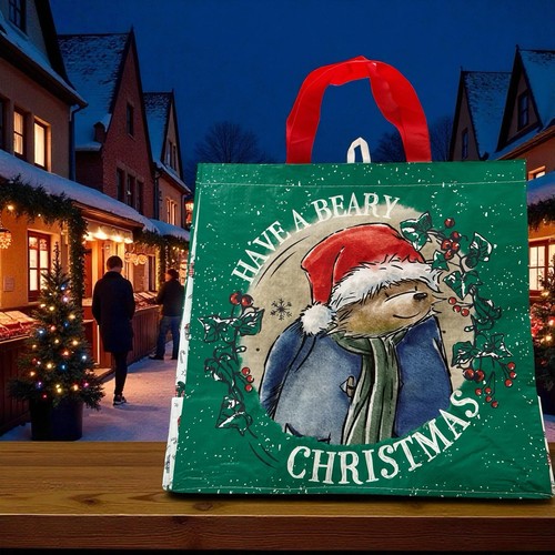 Paddington bear christmas tote - paddington,