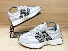 New Balance 327 Trainers - Sea Salt & Animal Leopard Print - Size UK 6.5 Woman’s