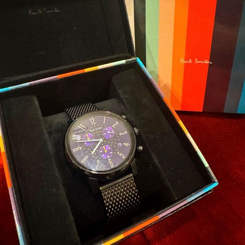 Paul smith mesh strap watch - smith,