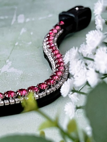 Ice equestrian bling browband - ice,