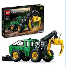 LEGO Technic 42157 John Deere Tractor Building Kit - Skidder Machine