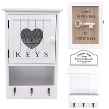 Hangable Wooden 3/5/6 Key Hook