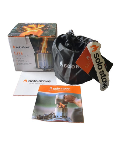 Solo stove lite wood burning - wood,