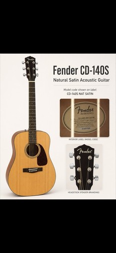 Fender 140s natural satin - natural,