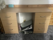 wooden desk