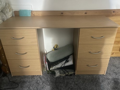 Wooden desk - wooden,